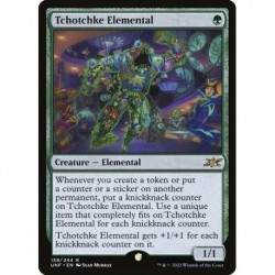 (Foil) Green - Tchotchke Elemental (R) [UNF]