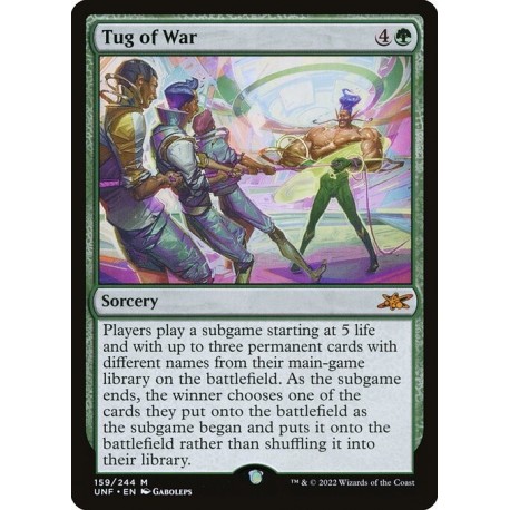 (Foil) Green - Tug of War (M) [UNF]