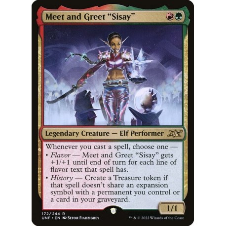 (Foil) Multicolor - Meet and Greet "Sisay" (R) [UNF]
