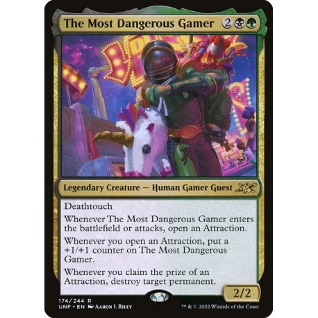 (Foil) Multicolor - The Most Dangerous Gamer (R) [UNF]