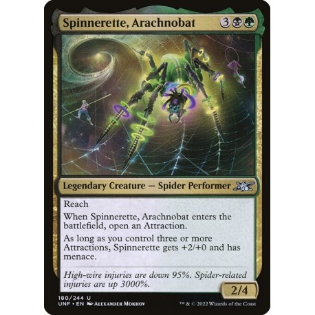 (Foil) Multicolor - Spinnerette, Arachnobat (U) [UNF]