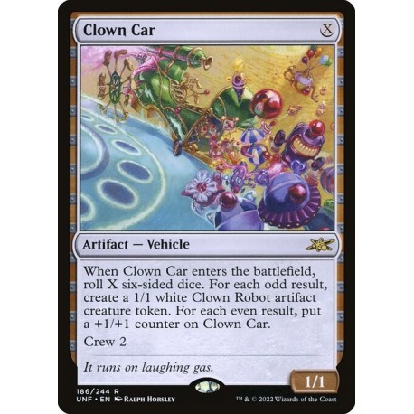 (Foil) Artifact - Clown Car (R) [UNF]