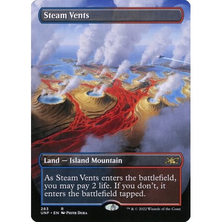 (Foil) Land - Steam Vents (R) [UNF]