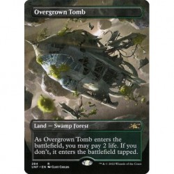 (Foil) Land - Overgrown Tomb (R) [UNF]