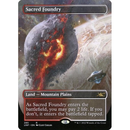 (Foil) Land - Sacred Foundry (R) [UNF]