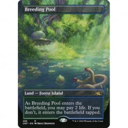 (Foil) Land - Breeding Pool (R) [UNF]