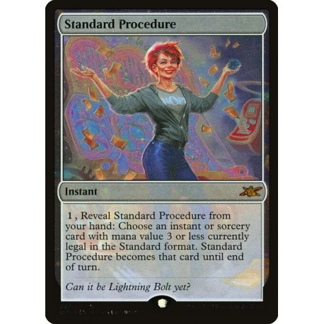 (Galaxy Foil) Colorless - Standard Procedure (M) [UNF]