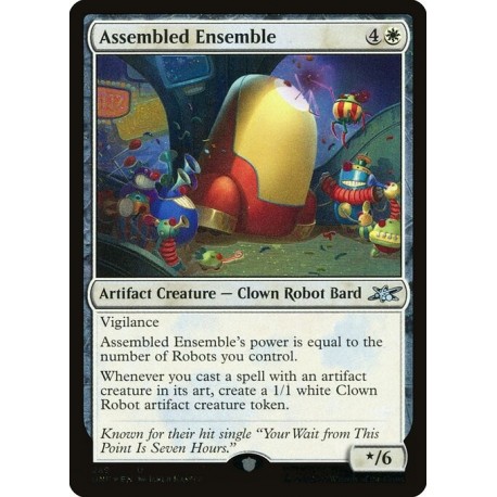 (Galaxy Foil) White - Assembled Ensemble (U) [UNF]