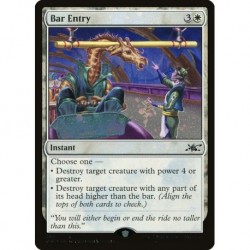 (Galaxy Foil) White - Bar Entry (C) [UNF]