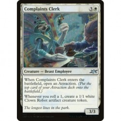 (Galaxy Foil) White - Complaints Clerk (U) [UNF]