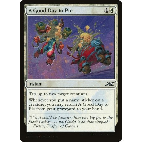 (Galaxy Foil) White - A Good Day to Pie (C) [UNF]