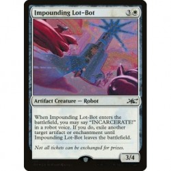(Galaxy Foil) White - Impounding Lot-Bot (C) [UNF]