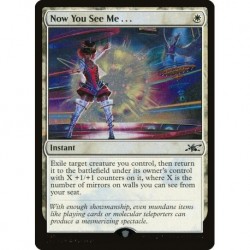 (Galaxy Foil) White - Now You See Me . . . (C) [UNF]