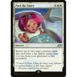 (Galaxy Foil) White - Park Re-Entry (U) [UNF]