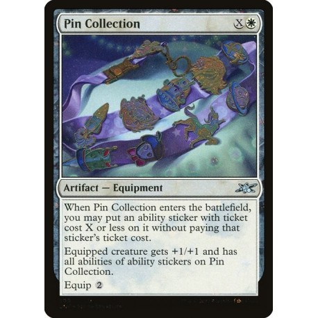 (Galaxy Foil) White - Pin Collection (U) [UNF]