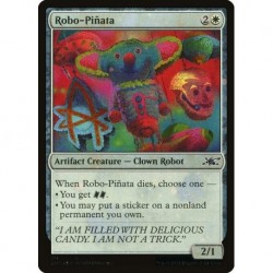 (Galaxy Foil) White - Robo-Piñata (C) [UNF]