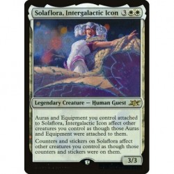 (Galaxy Foil) White - Solaflora, Intergalactic Icon (R) [UNF]