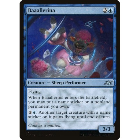 (Galaxy Foil) Blue - Baaallerina (U) [UNF]