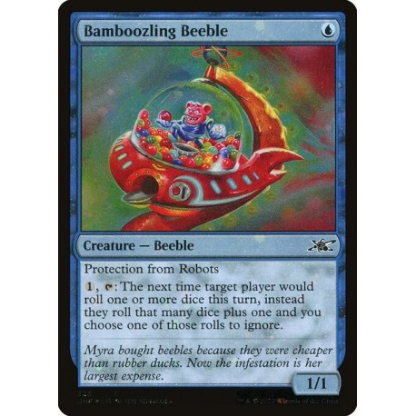 (Galaxy Foil) Blue - Bamboozling Beeble (C) [UNF]