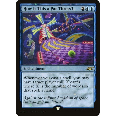 (Galaxy Foil) Blue - How Is This a Par Three?! (R) [UNF]