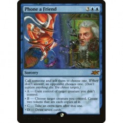 (Galaxy Foil) Blue - Phone a Friend (M) [UNF]