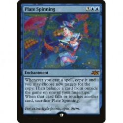 (Galaxy Foil) Blue - Plate Spinning (M) [UNF]