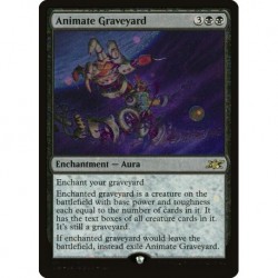 (Galaxy Foil) Black - Animate Graveyard (R) [UNF]