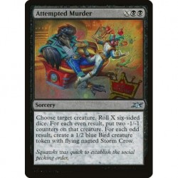 (Galaxy Foil) Black - Attempted Murder (U) [UNF]