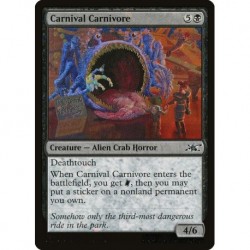 (Galaxy Foil) Black - Carnival Carnivore (C) [UNF]