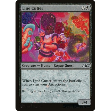 (Galaxy Foil) Black - Line Cutter (C) [UNF]