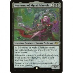 (Galaxy Foil) Black - Nocturno of Myra's Marvels (R) [UNF]