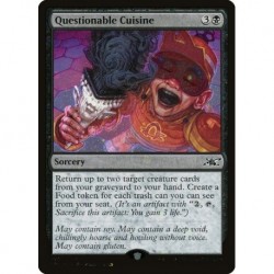 (Galaxy Foil) Black - Questionable Cuisine (C) [UNF]