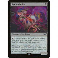 (Galaxy Foil) Black - Rat in the Hat (C) [UNF]