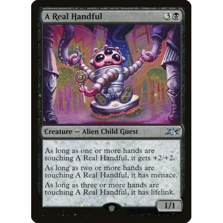 (Galaxy Foil) Black - A Real Handful (U) [UNF]