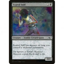 (Galaxy Foil) Black - Scared Stiff (C) [UNF]