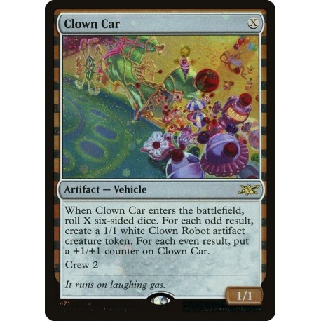 (Galaxy Foil) Artifact - Clown Car (R) [UNF]
