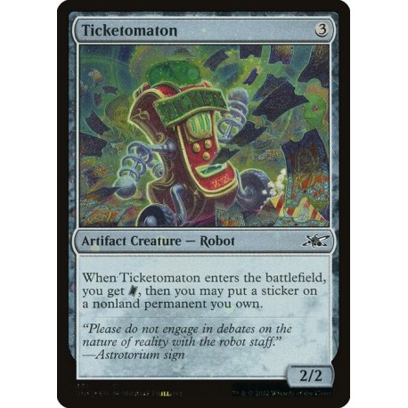 (Galaxy Foil) Artifact - Ticketomaton (C) [UNF]