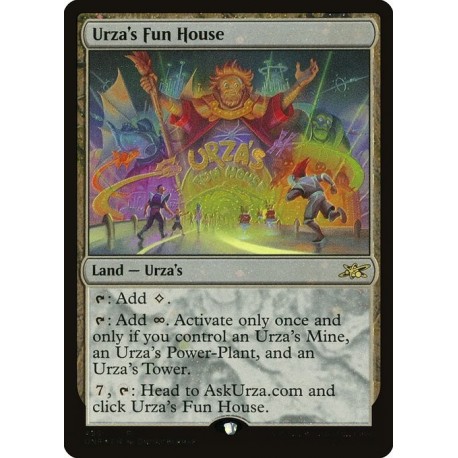 (Galaxy Foil) Land - Urza's Fun House (R) [UNF]