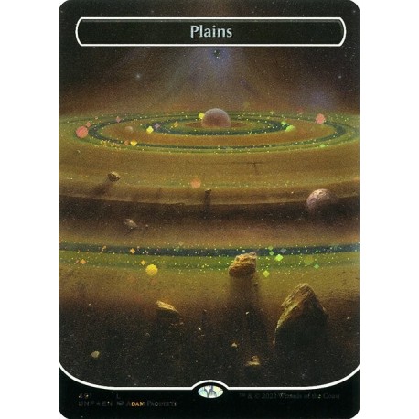 (Galaxy Foil) Land - Plains (V2) (C) [UNF]