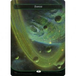 (Galaxy Foil) Land - Forest (V2) (C) [UNF]