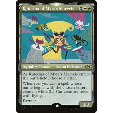 (Galaxy Foil) White - Katerina of Myra's Marvels (SC) (R) [UNF]