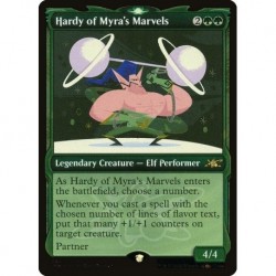 (Galaxy Foil) Green - Hardy of Myra's Marvels (SC) (R) [UNF]