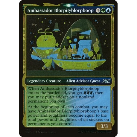 (Galaxy Foil) Multicolor - Ambassador Blorpityblorpboop (SC) (U) [UNF]