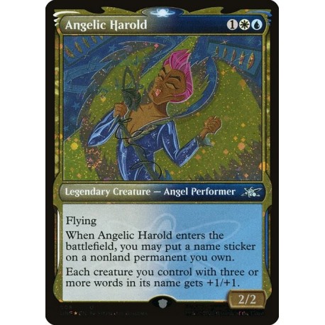 (Galaxy Foil) Multicolor - Angelic Harold (SC) (U) [UNF]