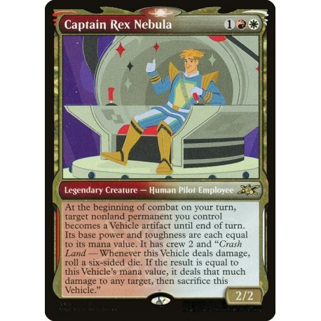 (Galaxy Foil) Multicolor - Captain Rex Nebula (SC) (R) [UNF]