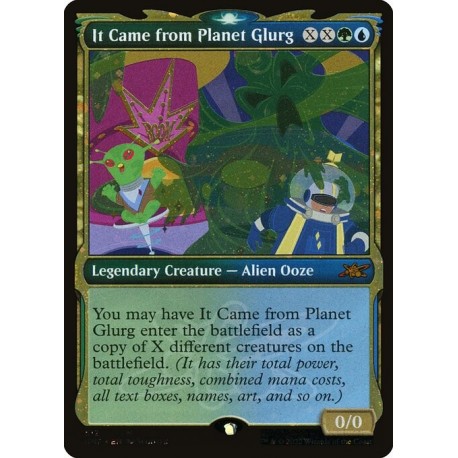 (Galaxy Foil) Multicolor - It Came from Planet Glurg (SC) (M) [UNF]