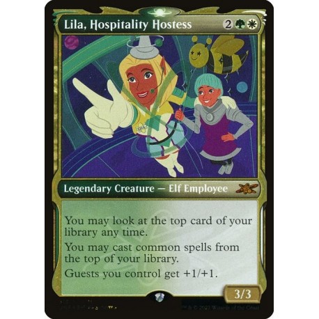 (Galaxy Foil) Multicolor - Lila, Hospitality Hostess (SC) (M) [UNF]
