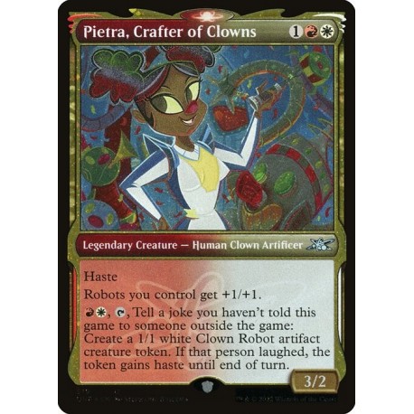 (Galaxy Foil) Multicolor - Pietra, Crafter of Clowns (SC) (U) [UNF]
