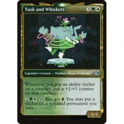 (Galaxy Foil) Multicolor - Tusk and Whiskers (SC) (U) [UNF]