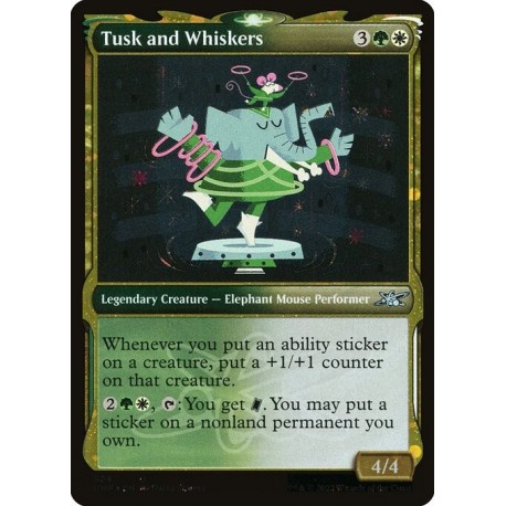 (Galaxy Foil) Multicolor - Tusk and Whiskers (SC) (U) [UNF]